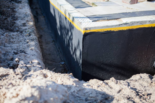 Professional Crawl Space Encapsulation technician working in Roseville, OH